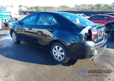 2014 Toyota Corolla Le из США, поврежденный, VIN 5YFBURHE5EP121508